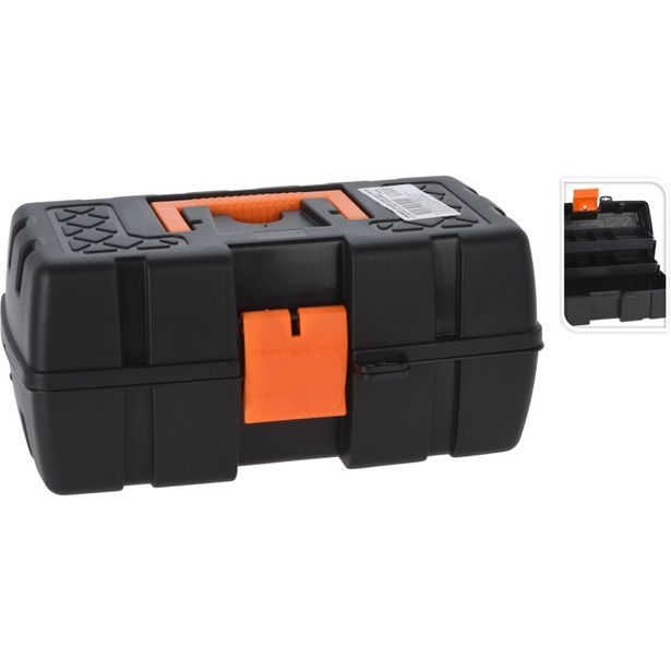 EXCELLENT HOUSEWARE Kufr na nářadí s organizérem na šroubky 31 x 18 x 14 cm KO-Y98500070