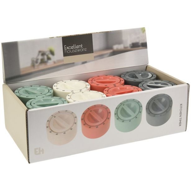 EXCELLENT HOUSEWARE Minutka na vajíčka růžová 7 cm KO-170487470ruzo