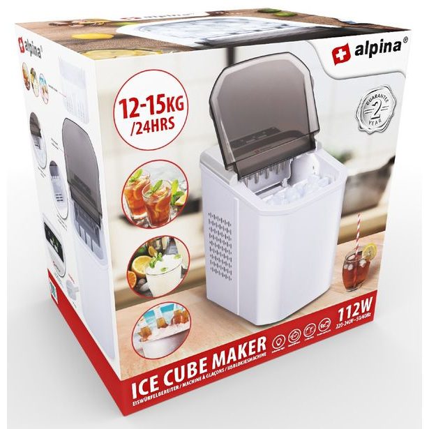 ALPINA Výrobník ledu 15 kg ED-224936