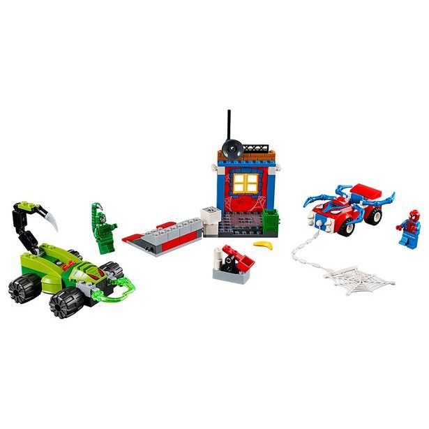 LEGO Juniors 10754 Spider-Man vs. Škorpión - Súboj na ceste