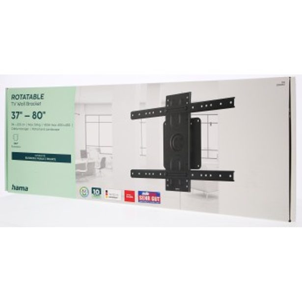 Hama nástěnný držák TV, rotace/pivot, 600x400
