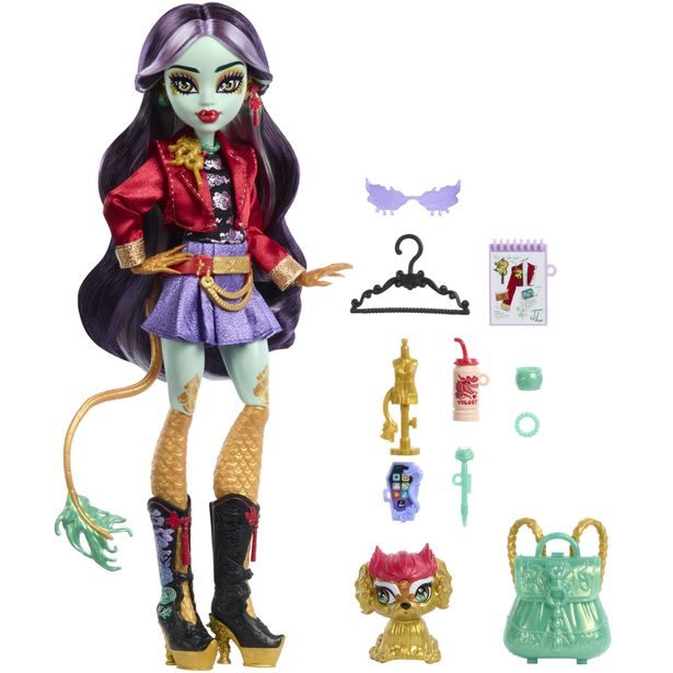 Monster High panenka monsterka - JINAFIRE