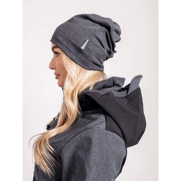 Unuo, Dámský nákrčník z teplákoviny, Grafitová Šedá