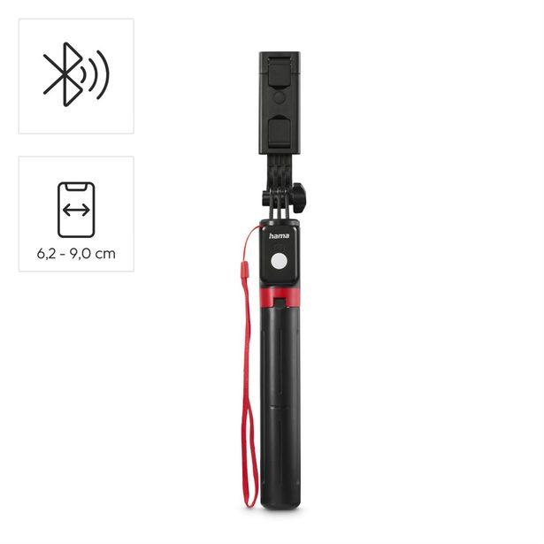 Hama Fancy Stand 110 II, selfie tyč a stativ pro telefon, Bluetooth dálková spoušť
