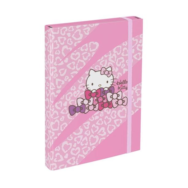BAAGL Desky na školní sešity A4 Hello Kitty Sweet Leopard