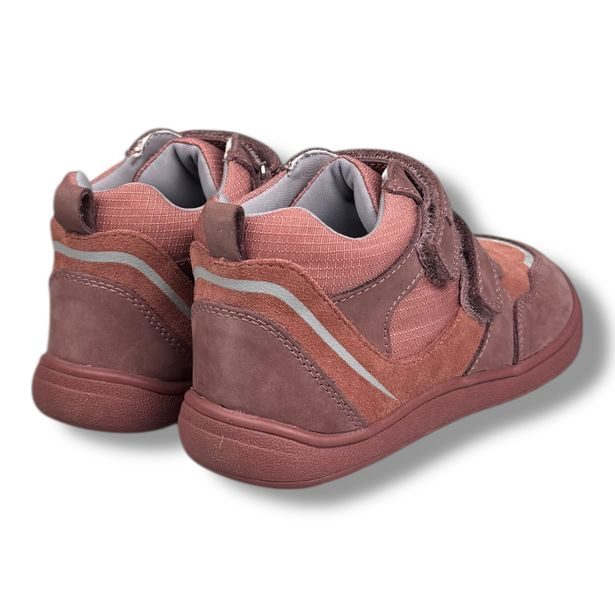 Dětská BAREFOOT celoroční kotníková obuv s membránou Protetika - Terakota