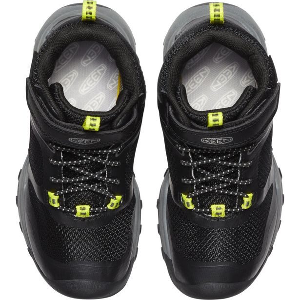 Boty KEEN WANDURO MID WP CHILDREN black/silver