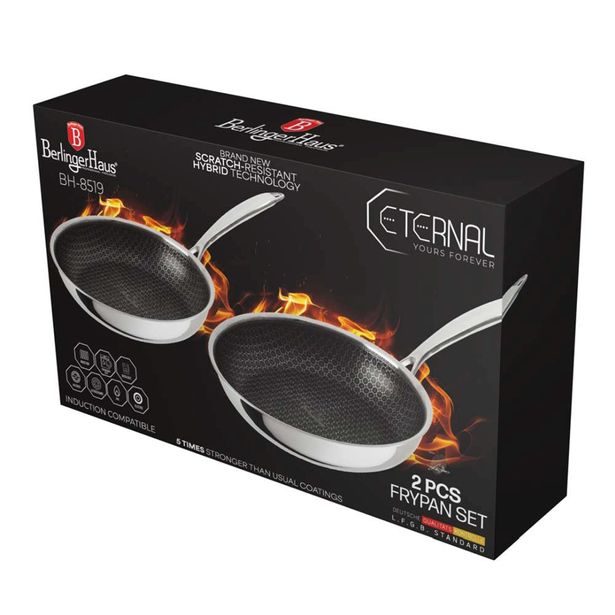 BERLINGERHAUS Sada pánví s nepřilnavým povrchem 2 ks 14 a 28 cm Eternal Collection BH-8519