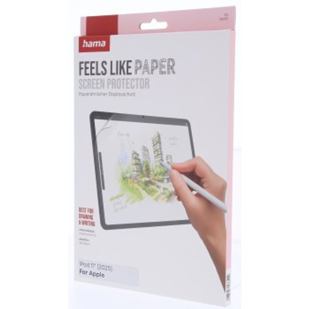 Hama Feels Like Paper, ochrana displeje pro Apple iPad 11" (2025)/iPad 10,9" (2022)