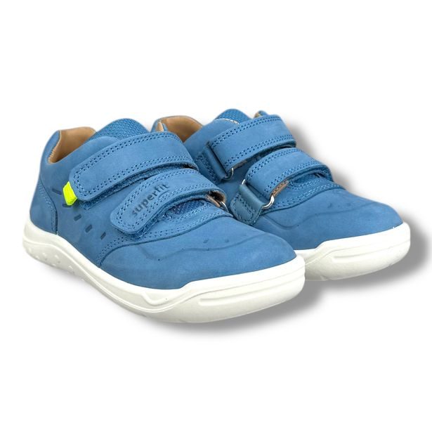 Dětská celoroční obuv SUPERFIT 1-000742-8400 Hellblau/Gelb