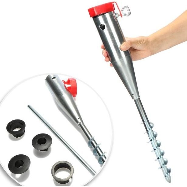 PROGARDEN Držák slunečníku se zemním vrutem KO-CY8100110