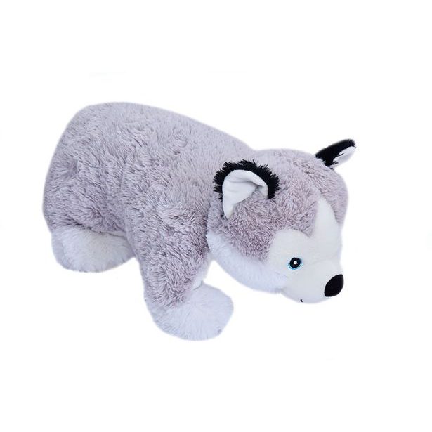 Polštář plyšové zvířátko - husky