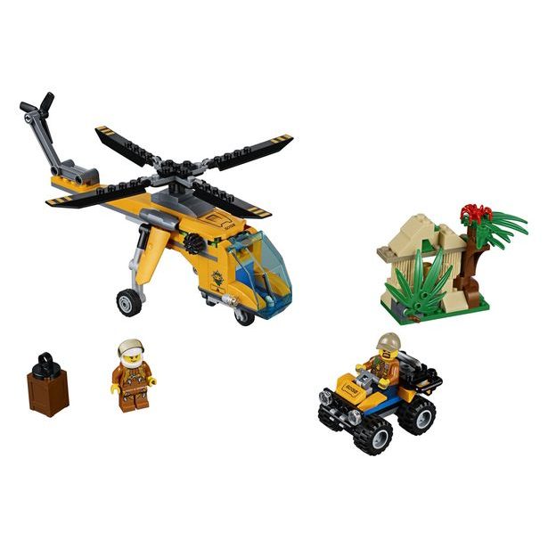 Lego City 60158 Nákladní helikoptéra do džungle