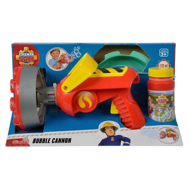 Požárník Sam Bublifuk dělo