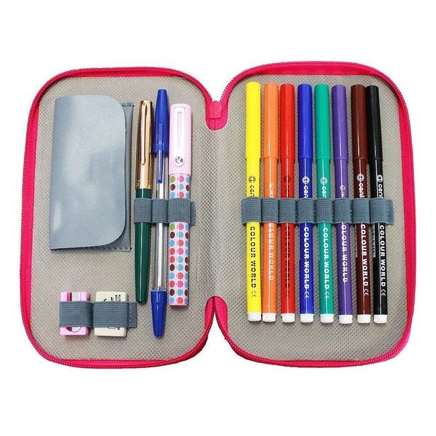 Školní penál 3-patra Butterfly