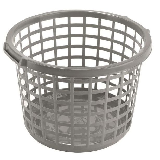 heidrun KOŠ NA ČISTÉ PRÁDLO KULATÝ 46X28 CM, PLAST_hamashop