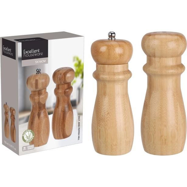 SEGNALE Mlýnek na sůl a pepř sada 2 ks KO-101004360