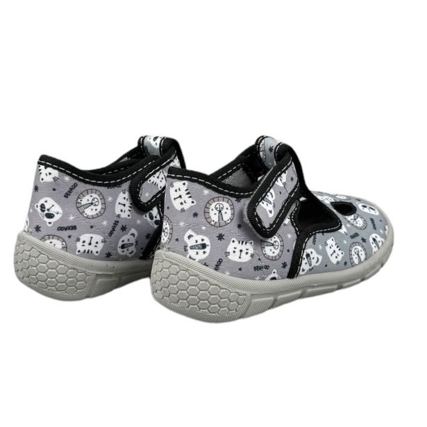 Domácí, letní obuv Befado - šedé, ZOO