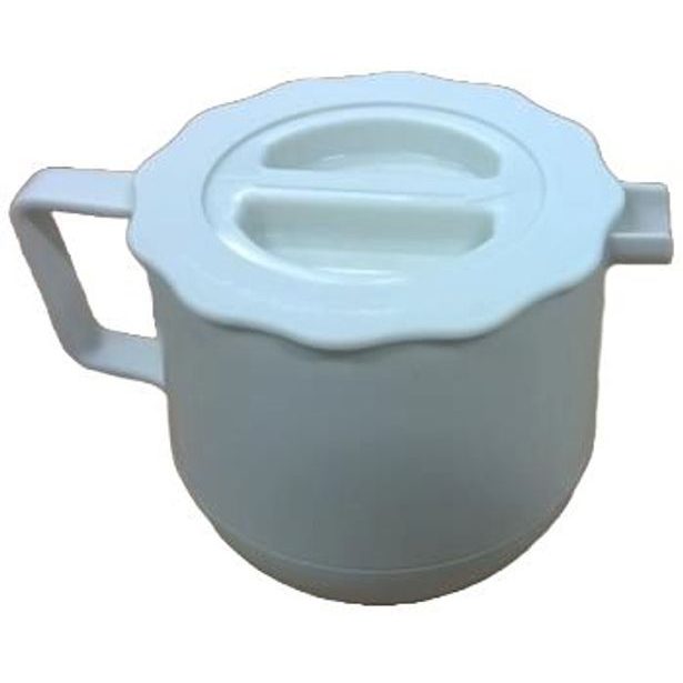 ND-víčko konvice 0,3l bílé,oranž. (tablet), d9,7, plast