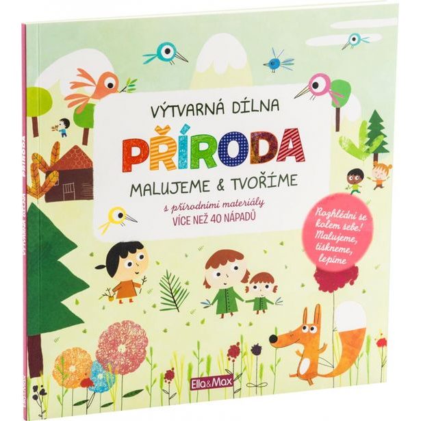 Příroda - omalovánky