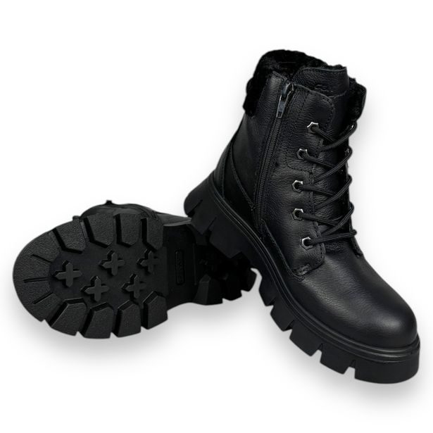 Dětská zimní kotníková obuv Ciciban - Černé s kožíškem