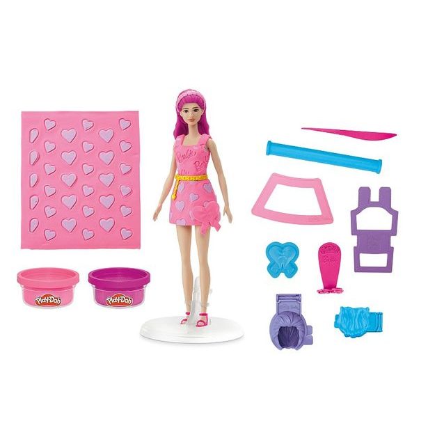 HASBRO - Play-Doh HASBRO - Play-Doh Barbie vlasy a srdce