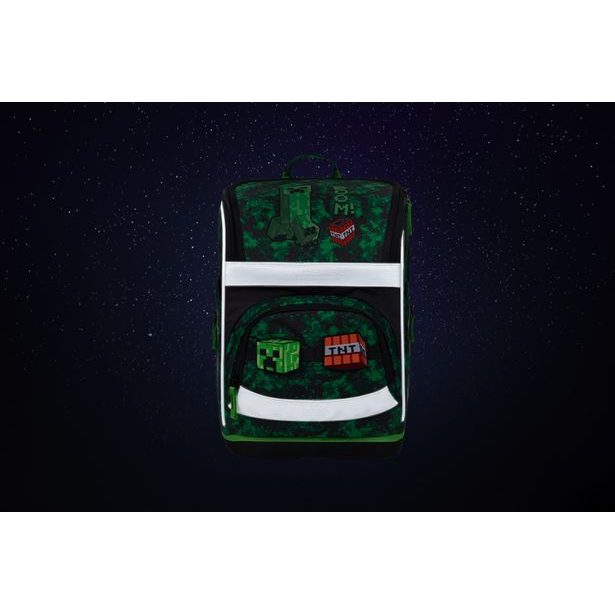 BAAGL SET 3 Zippy Plus Minecraft Boom: aktovka, penál, sáček