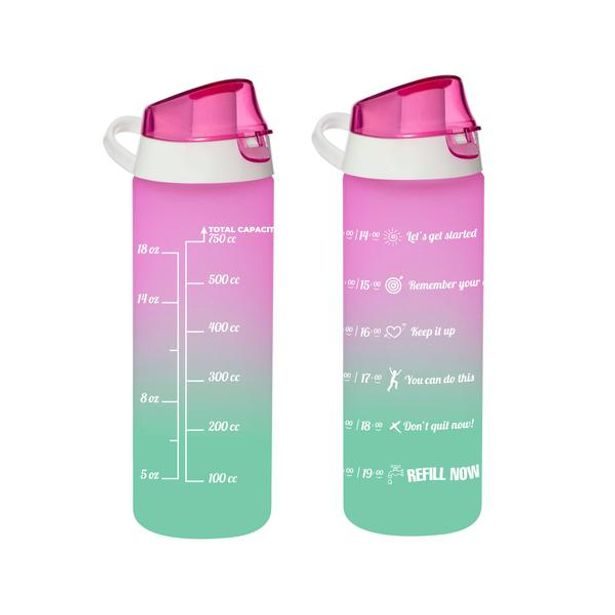 TORO LÁHEV NA VODU DVOUBAREVNÁ 750 ML, PLAST