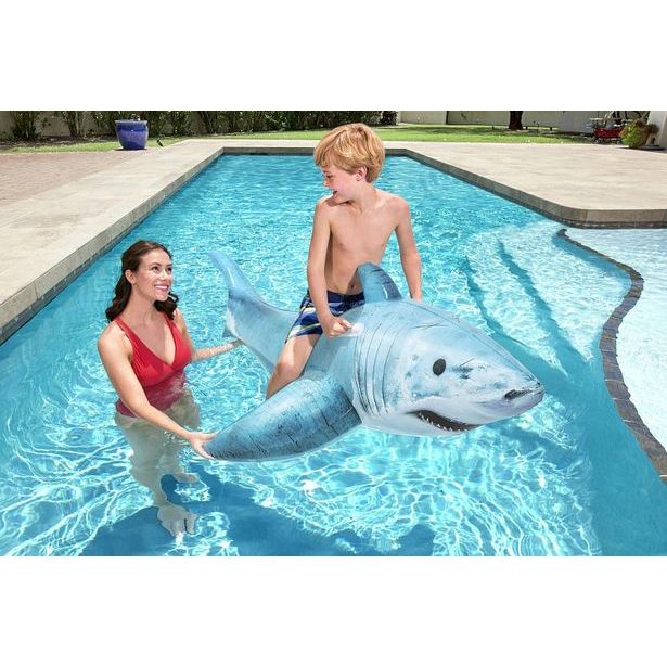 Nafukovací žralok s držadly, 1,83m x 1,02m