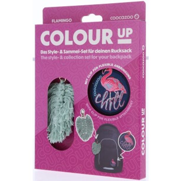 Lifestylová sada coocazoo COLOUR-UP, Flamingo