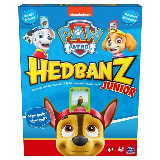 SMG HEDBANZ PAW PATROL JUNIOR SPOL. HRA HÁDANEK CZ/SK