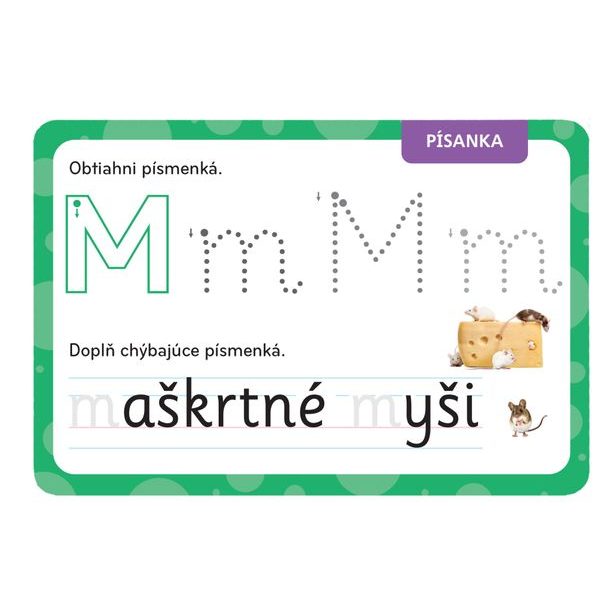 Kúzelný tablet & stierateľné karty – Prvé PÍSANIE