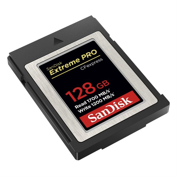 SanDisk Extreme PRO CF expres 128 GB, Type B