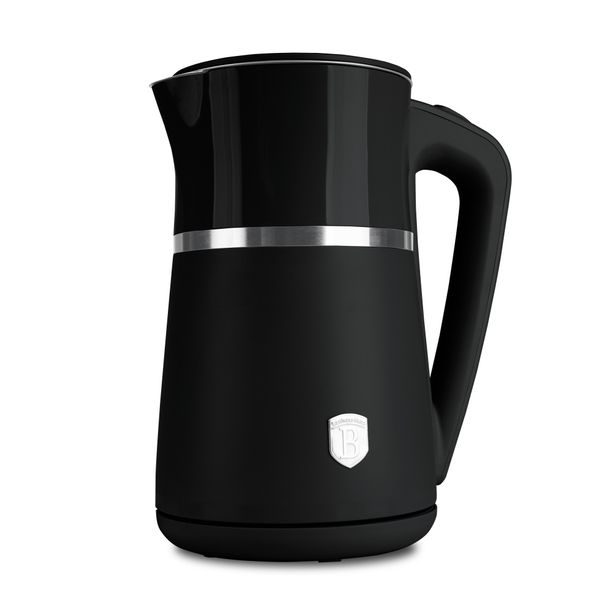BERLINGERHAUS Rychlovarná konvice s dvojitou stěnou 1,7 l Matte Black Collection BH-9849