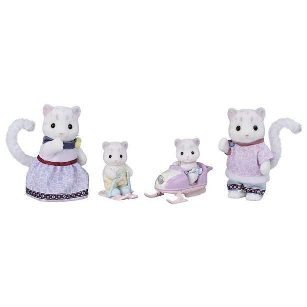 Sylvanian family Rodina sněžných levhartů