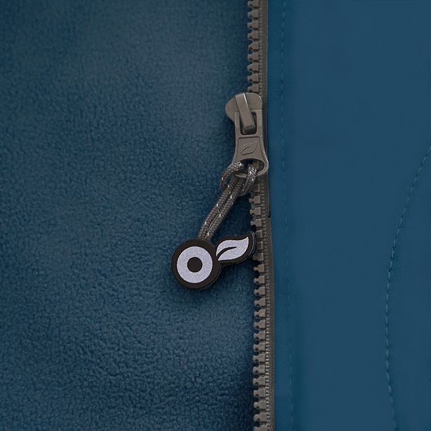 Unuo, Dětská softshellová bunda s fleecem Cross, Kobaltová, Sharp kluk