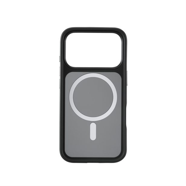 Black Rock Hybrid Case, kryt pro Apple iPhone 17 Pro, magnetický, matný, poloprůhledný černý