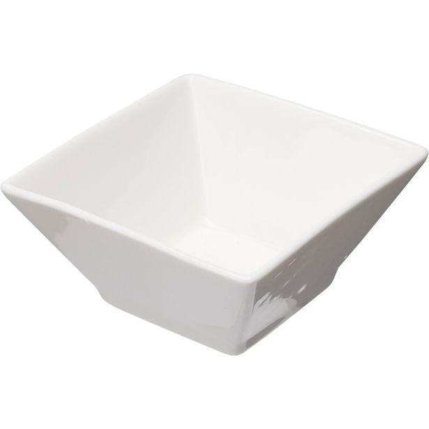 SIAKI Miska na pochutiny porcelán sada 6 ks čtverec zkosený KO-798000250ctzk