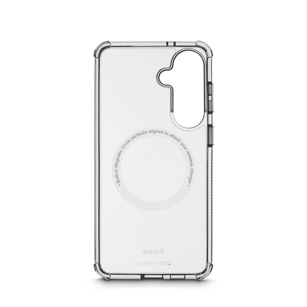 Hama Extreme Protect, kryt pro Samsung Galaxy S26+, magnetický, D3O®, nežloutne, průhledný