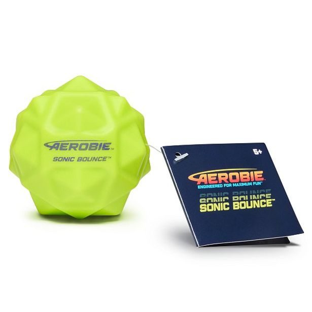 SpinMaster AEROBIE - Sonic Bounce, míček, průměr 66mm, assort