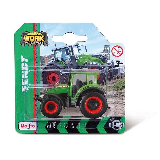 Maisto M. Mini Work Machines Tractors 3´´, assort, blister