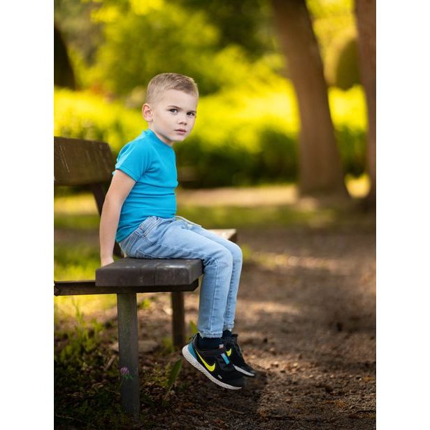 Unuo, Dětské funkční triko, Modrá