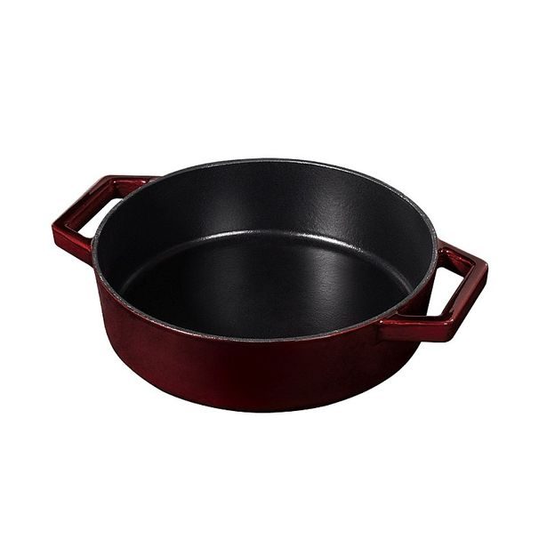 BERLINGERHAUS Pekáč litinový s poklicí 26 cm Burgundy Line BH-6498