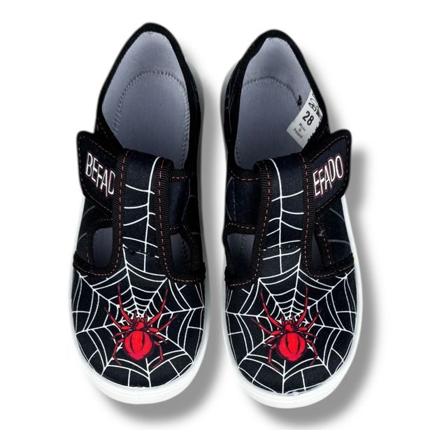 Dětská domácí obuv Befado 911X025 - pavouk
