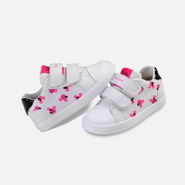 Bílé dívčí tenisky Geox Kilwi
