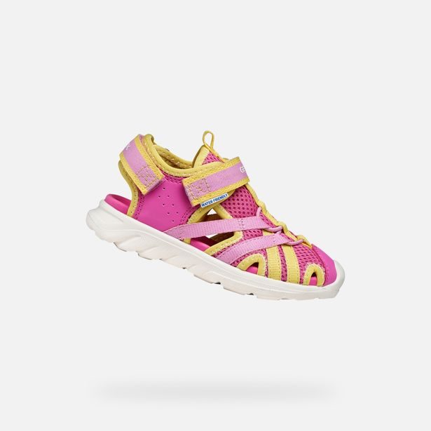 Růžové dívčí sandály Geox Sandal Airadyum