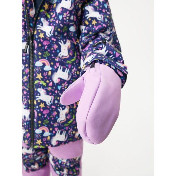 Unuo Dětské zimní rukavice Polar, Lila