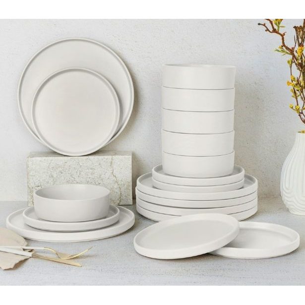 BERLINGERHAUS Jídelní sada talířů 18 ks Sahara Collection BH-10005