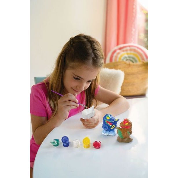 Výroba a malování - 3D dinosauři