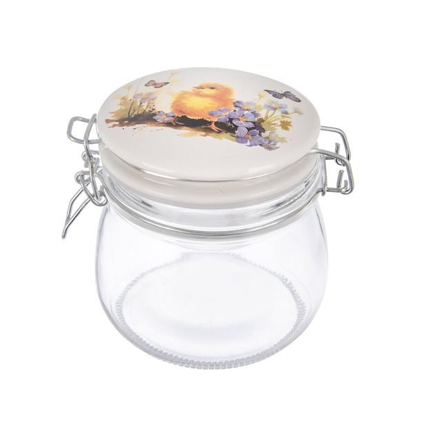 Dóza s klipovým uzávěrem JARO kuře 0,5 l